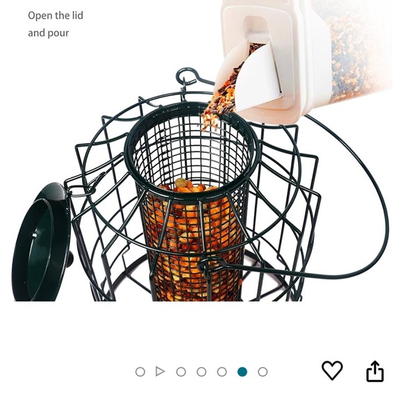 🐦AMAZON metal bird feeder - Picture 4 of 6